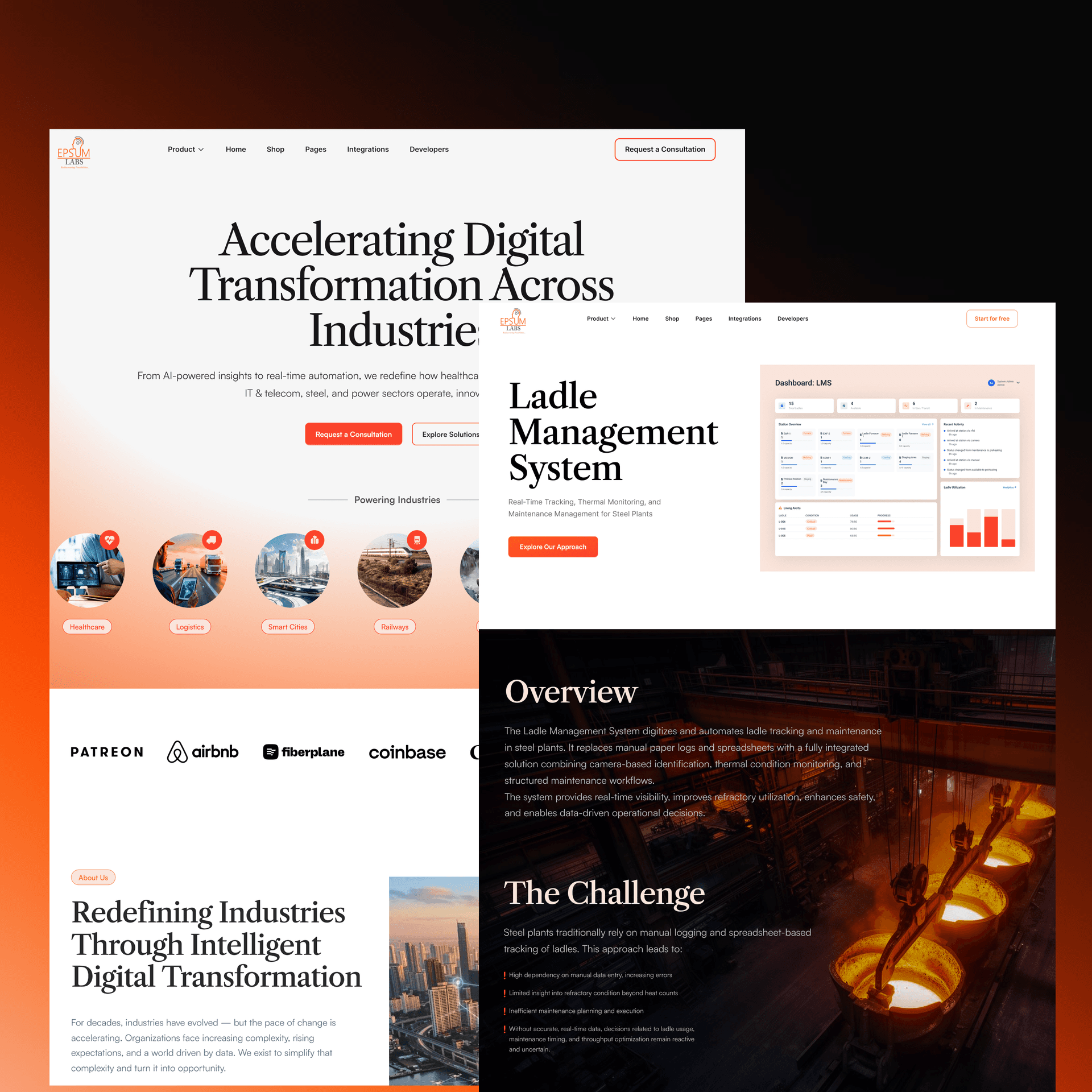 Epsum Labs — Website
Redesign & Digital Experience