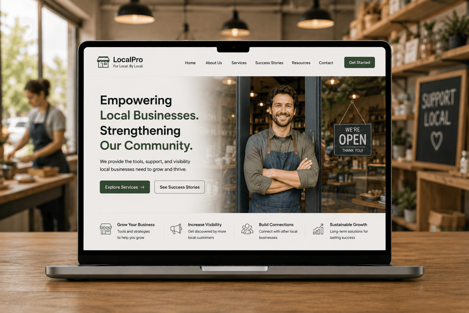 Local businesses